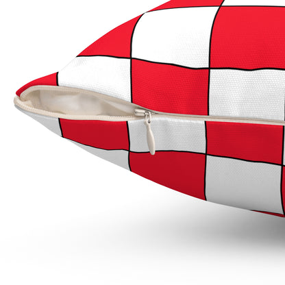 Monaco Retro Check Cushion Pillow