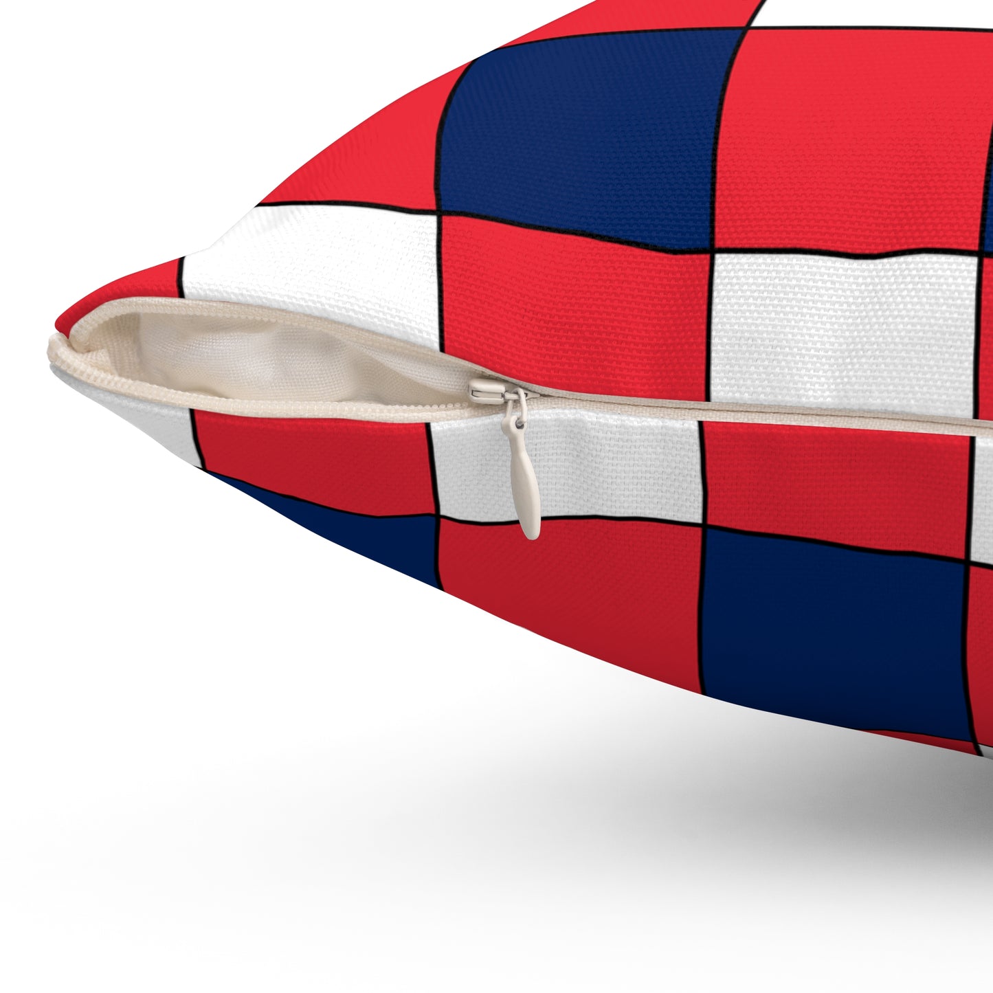 Norway Retro Check Cushion Pillow