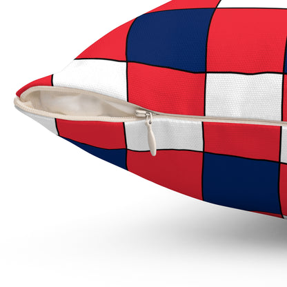 Norway Retro Check Cushion Pillow