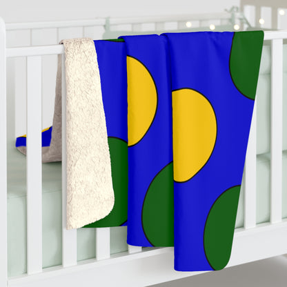 Solomon Islands Retro Polka Dots Blanket Throw
