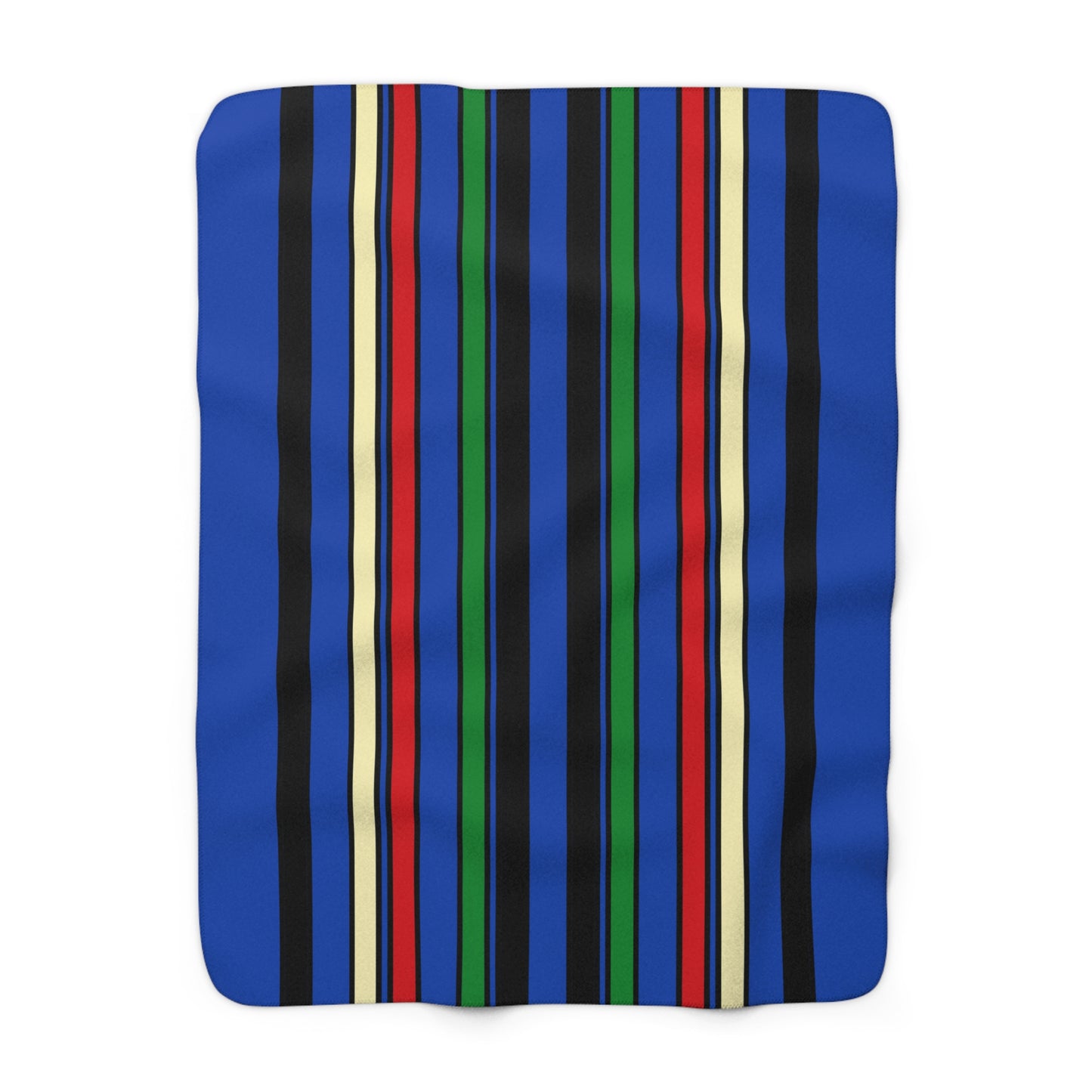 South Sudan Retro Stripes Blanket Throw