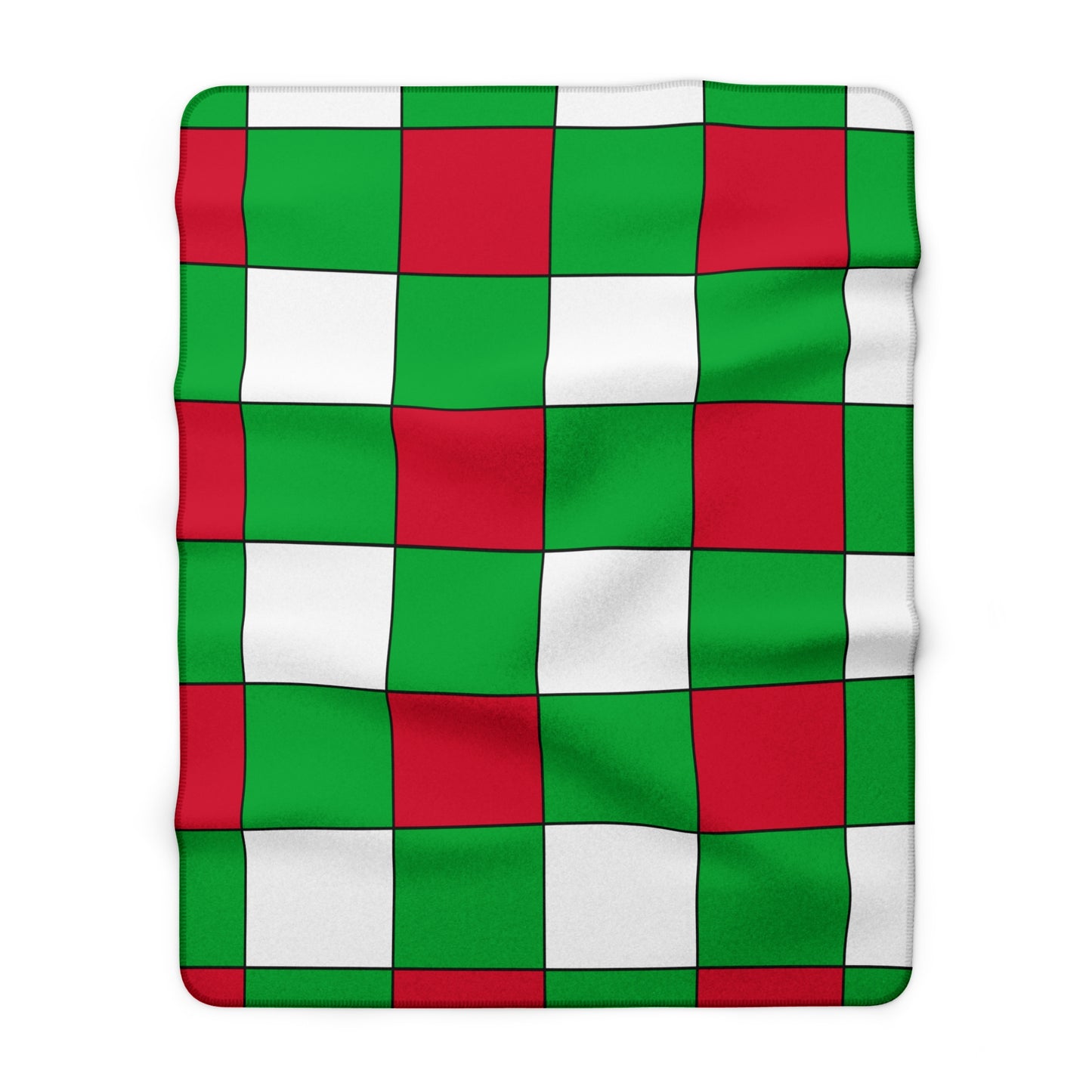 Wales Retro Check Blanket Throw