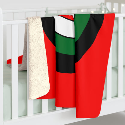 United Arab Emirates Retro Target Blanket Throw