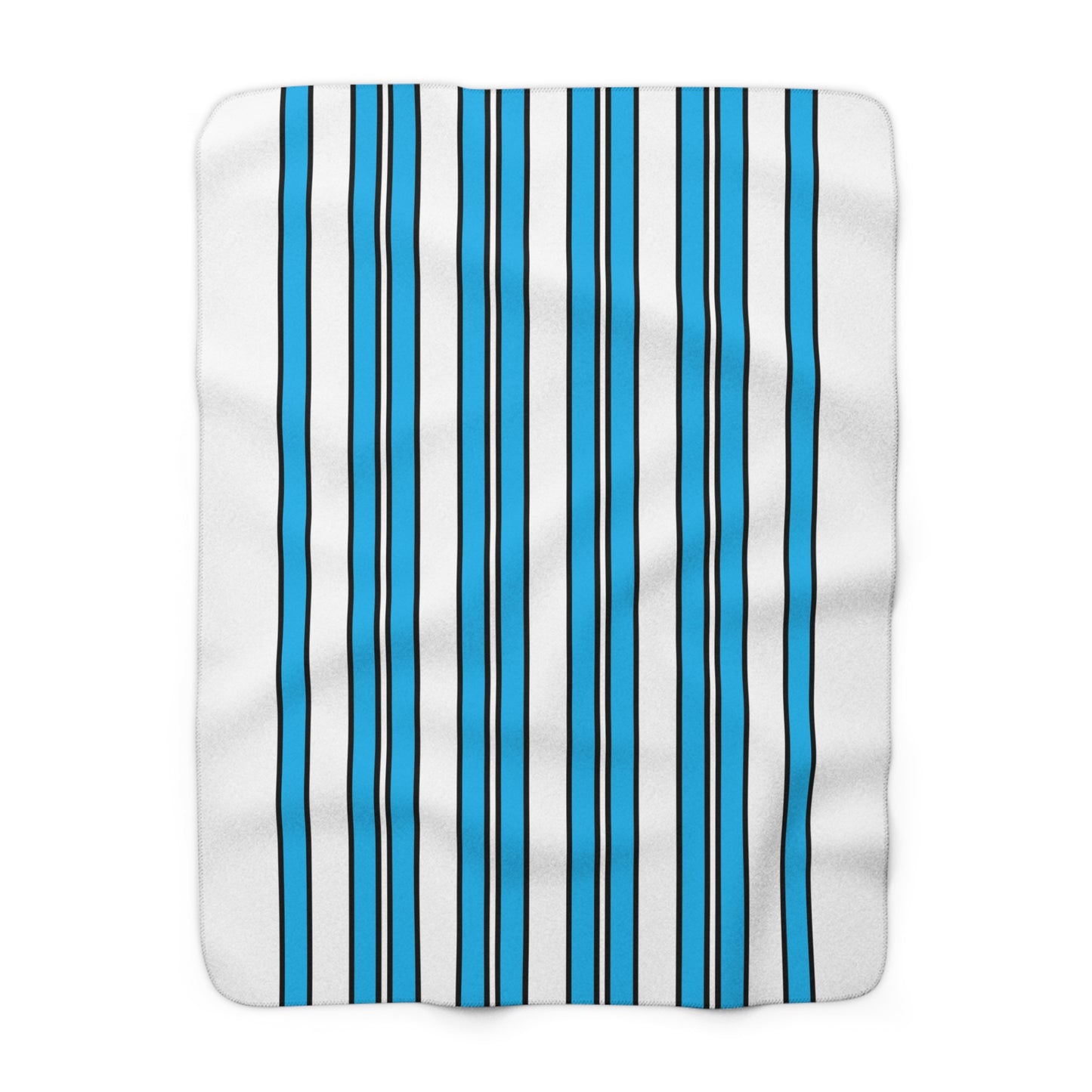 San Marino Retro Stripes Blanket Throw