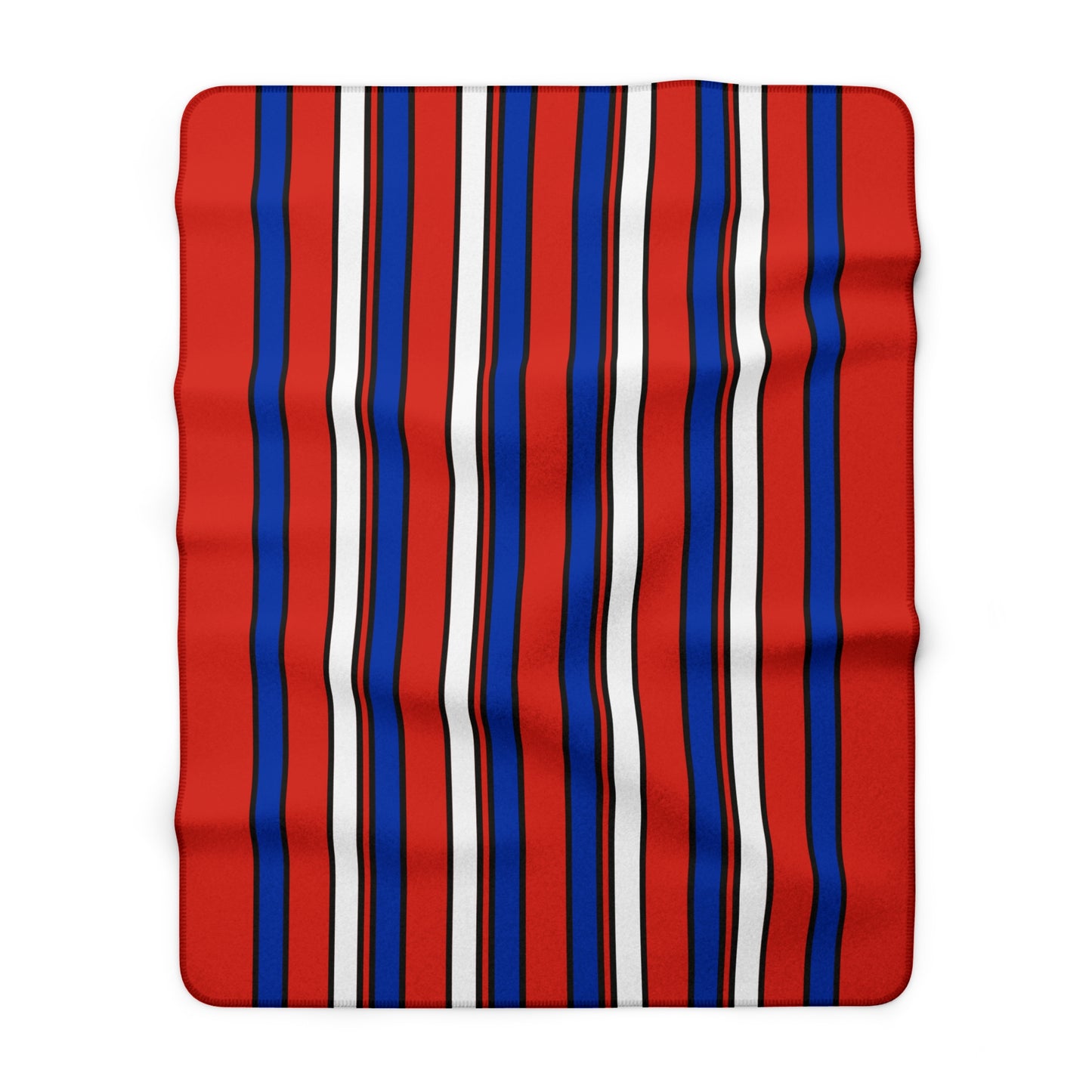 Paraguay Retro Stripes Blanket Throw