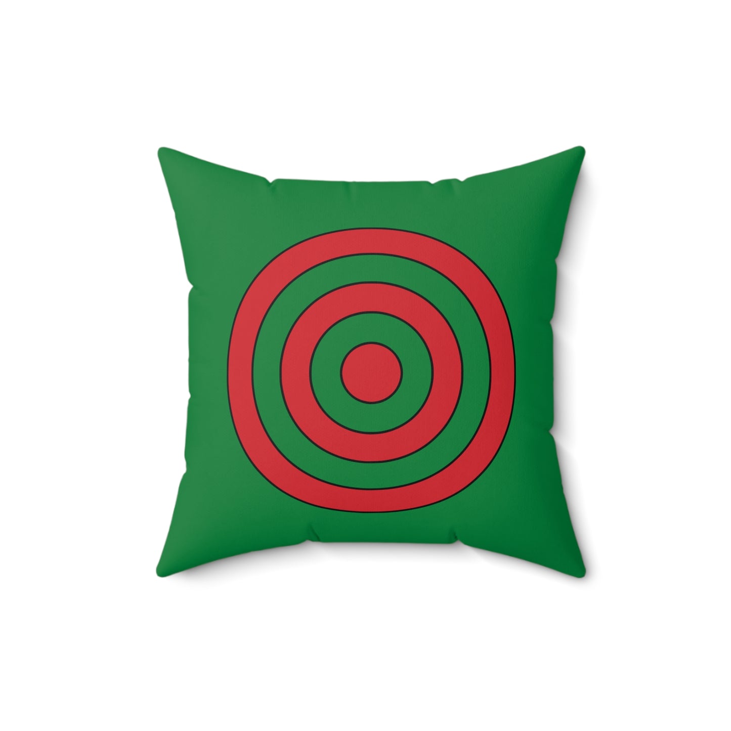 Turkmenistan Retro Target Cushion Pillow