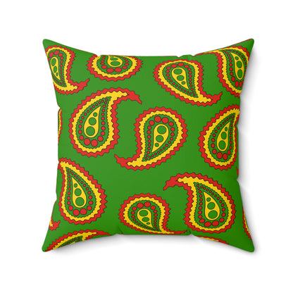 Benin Retro Paisley Cushion Pillow