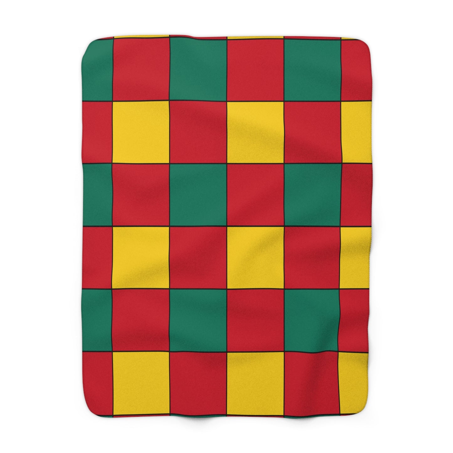 Grenada Retro Check Blanket Throw