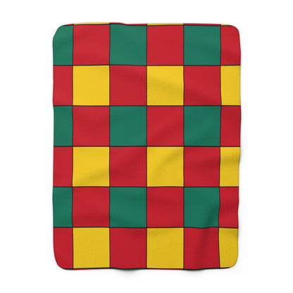 Grenada Retro Check Blanket Throw