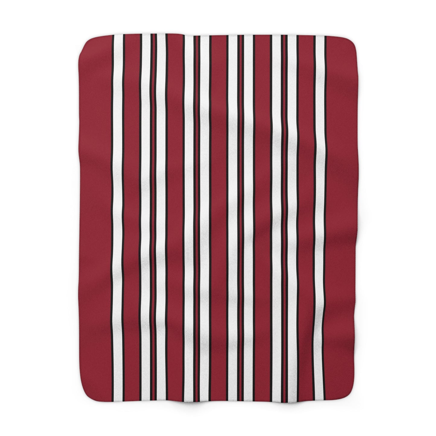 Latvia Retro Stripes Blanket Throw