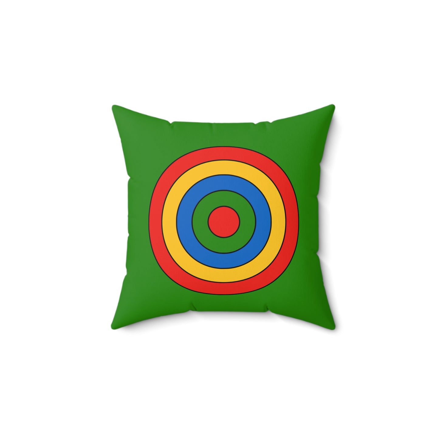 Ethiopia Retro Target Cushion Pillow