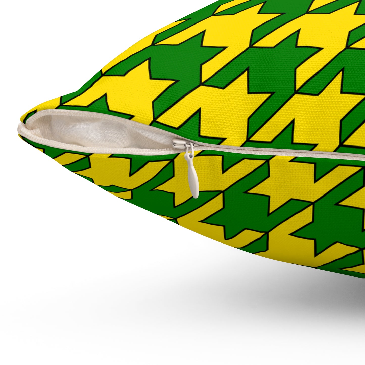 Cocos Islands Retro Houndstooth Cushion Pillow