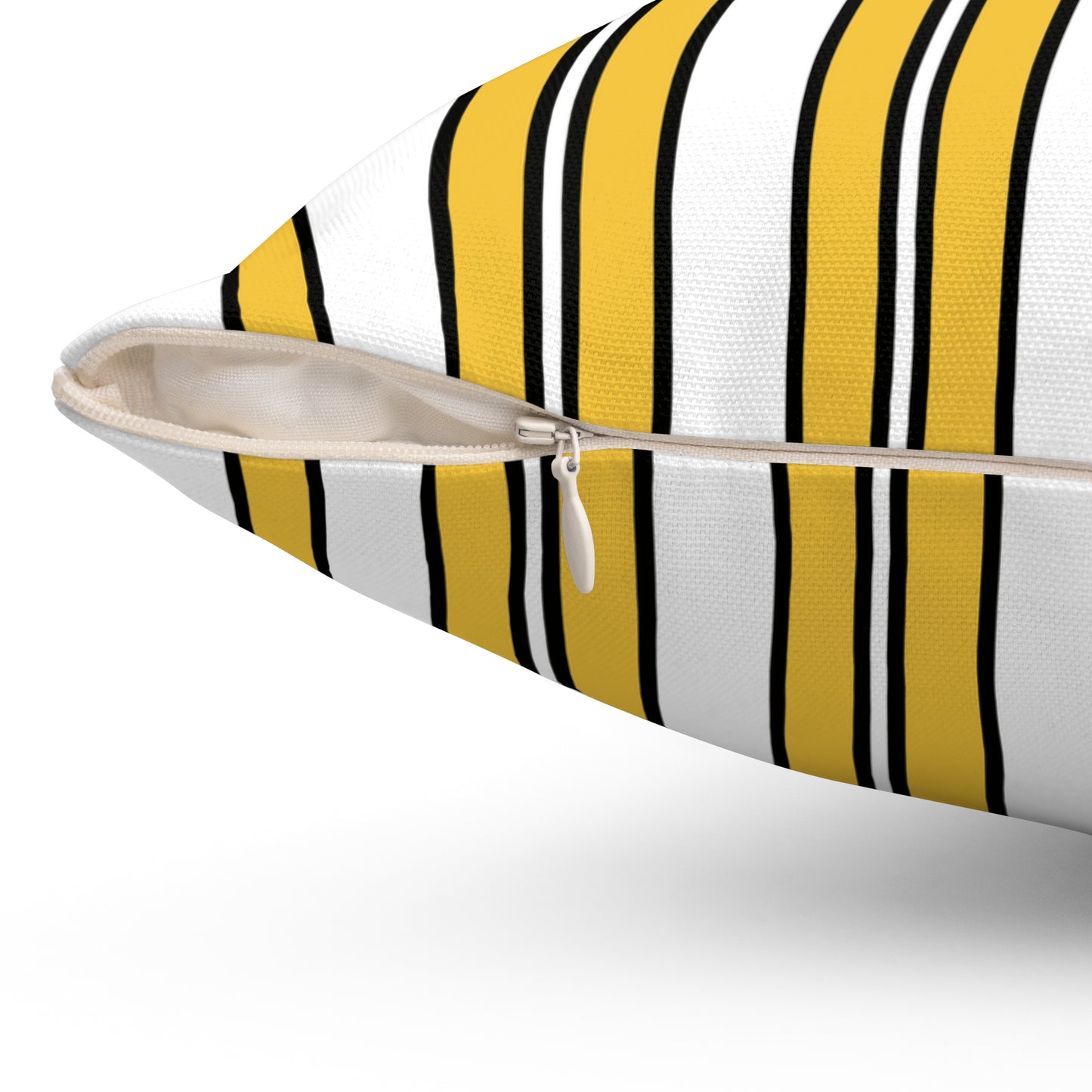 United States Virgin Islands Retro Stripes Cushion Pillow