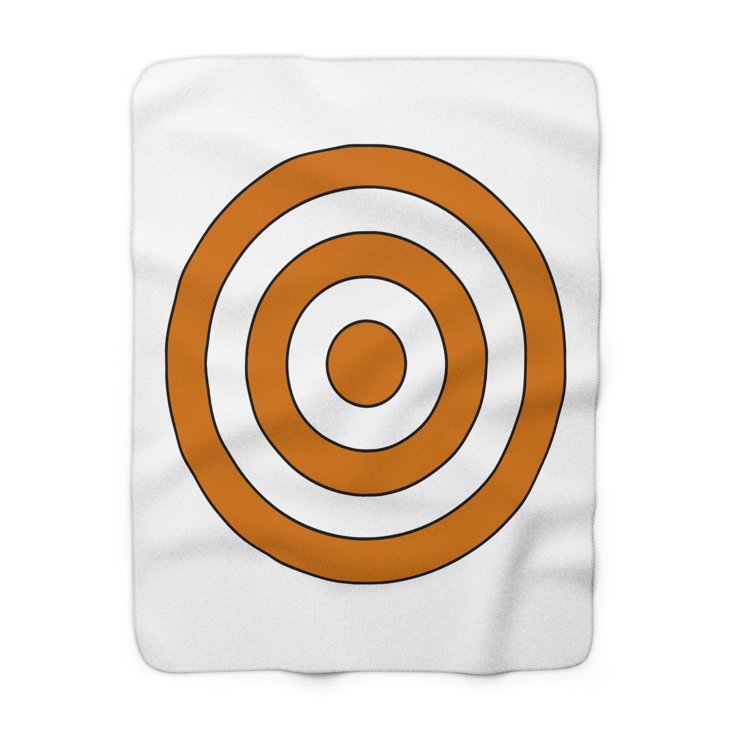 Cyprus Retro Target Blanket Throw