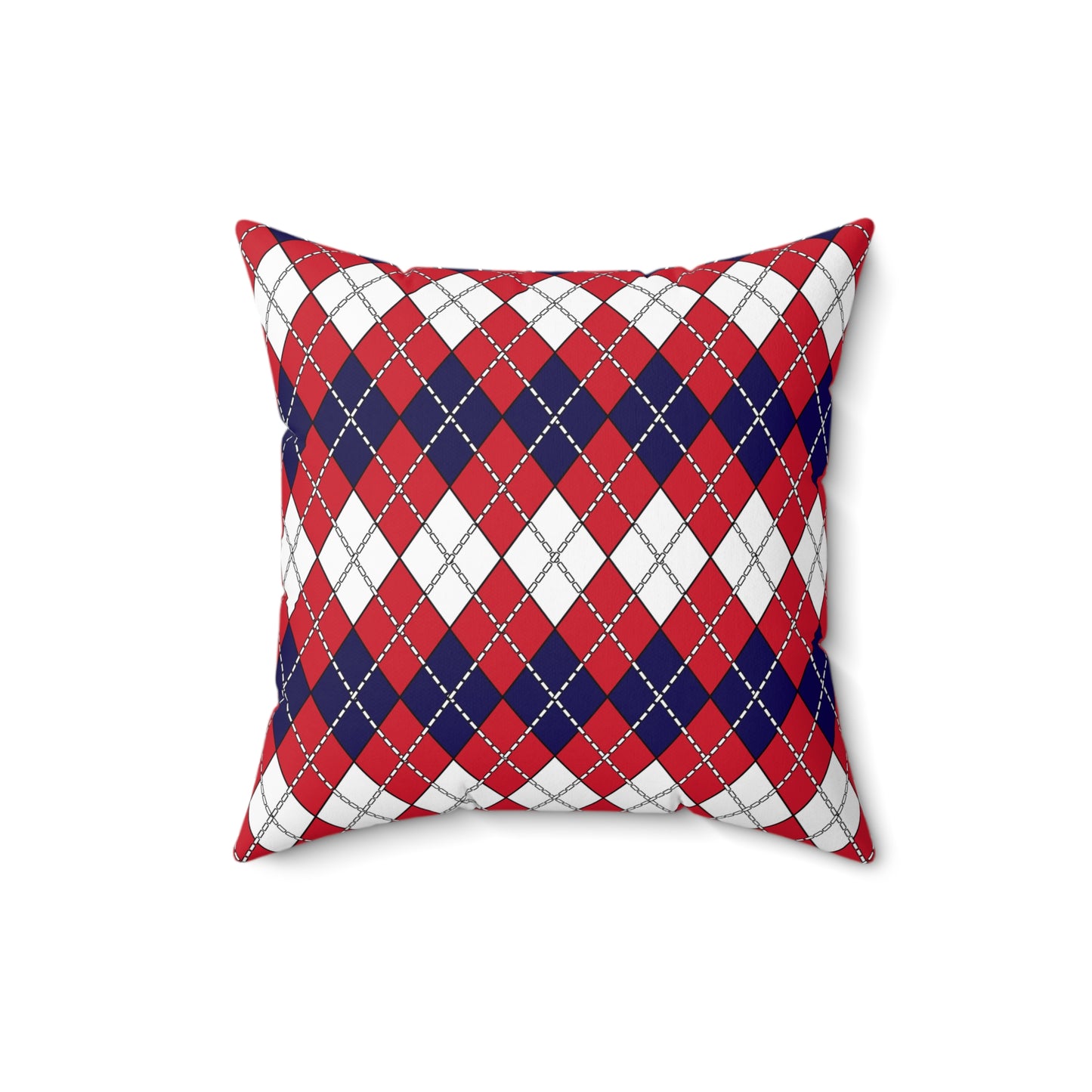 Bermuda Retro Argyle Cushion Pillow