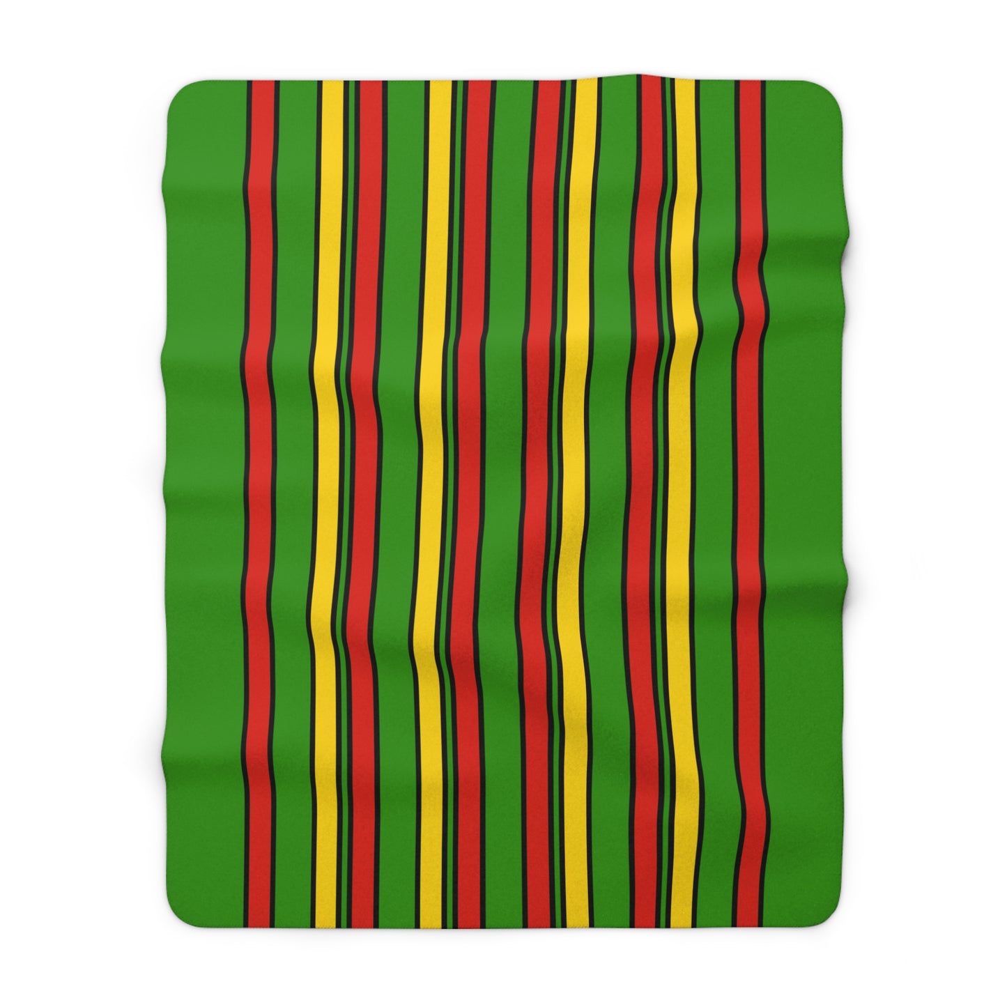 Benin Retro Stripes Blanket Throw