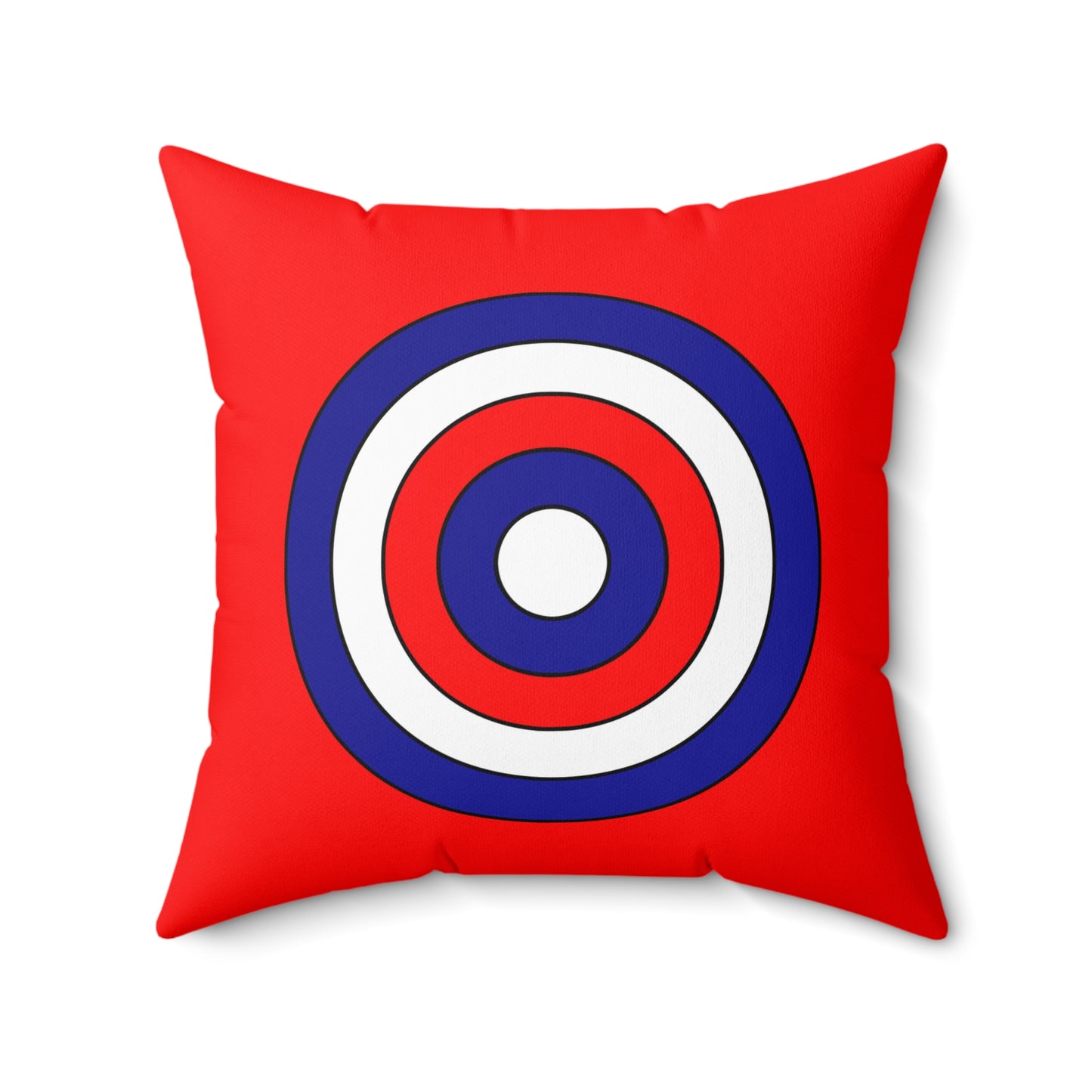 Croatia Retro Target Cushion Pillow
