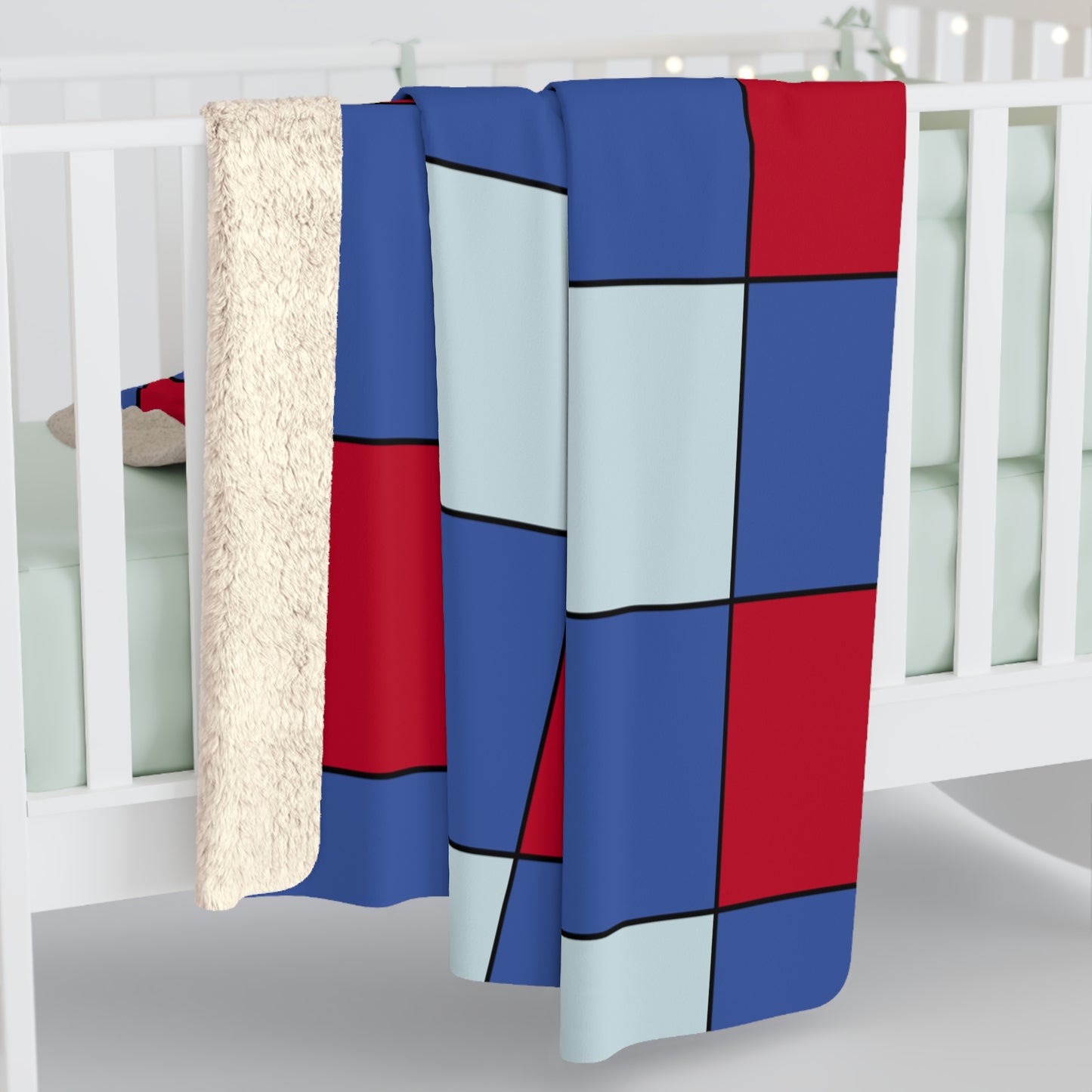 Guam Retro Check Blanket Throw