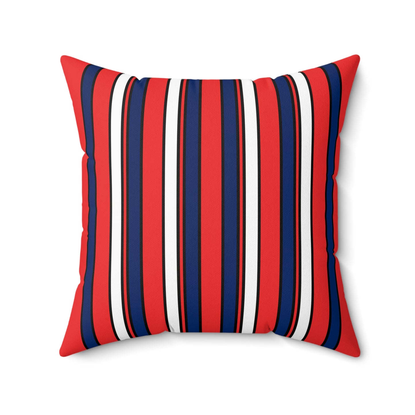 Svalbard And Jan Mayen Retro Stripes Cushion Pillow