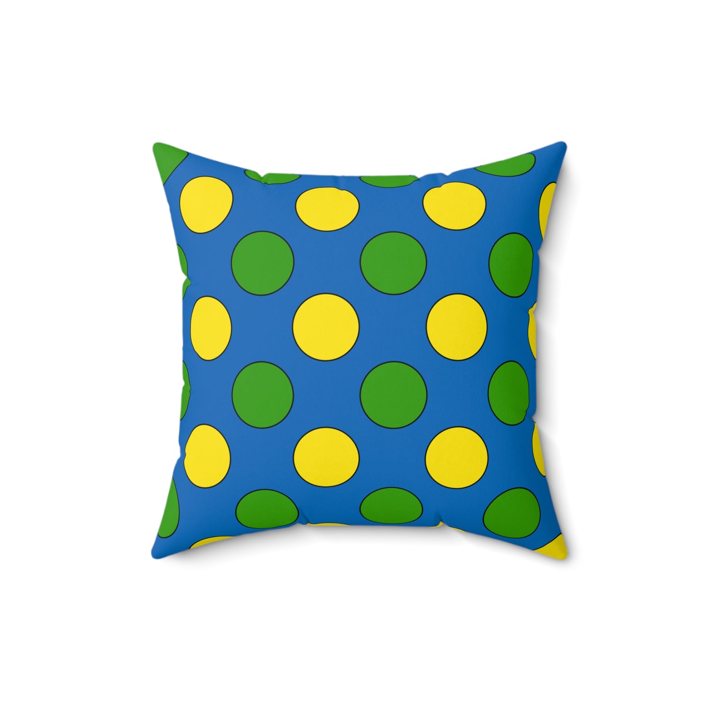 Gabon Retro Polka Dots Cushion Pillow