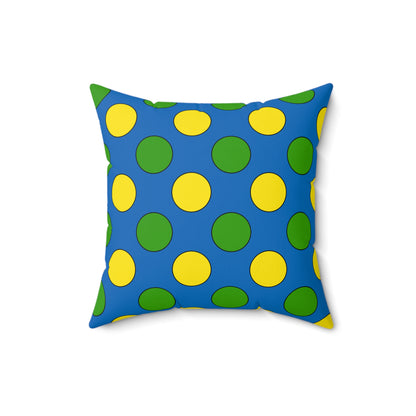 Gabon Retro Polka Dots Cushion Pillow
