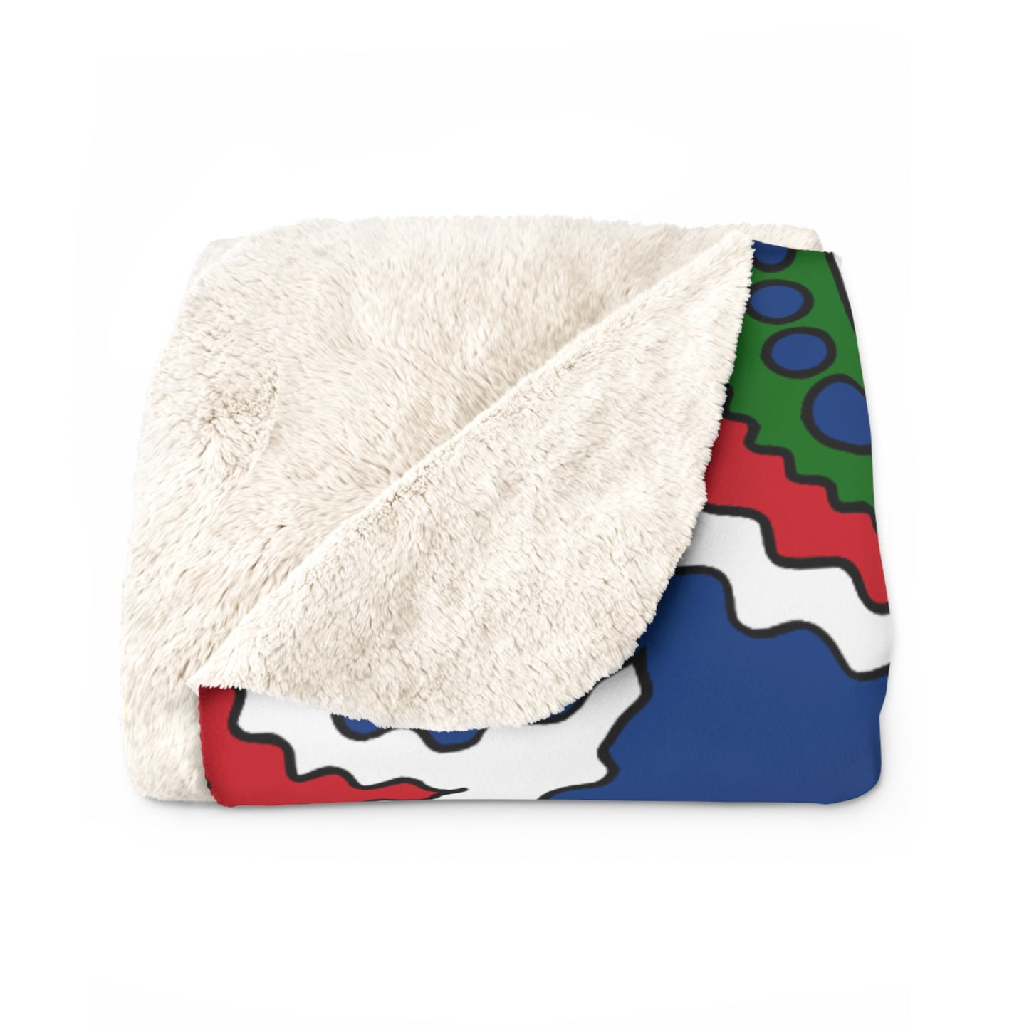 Belize Retro Paisley Blanket Throw