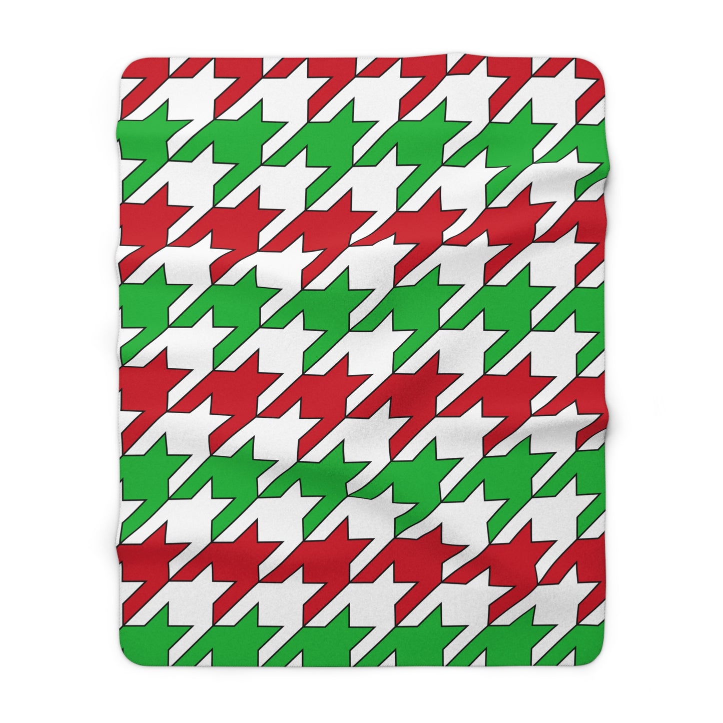 Burundi Retro Houndstooth Blanket Throw