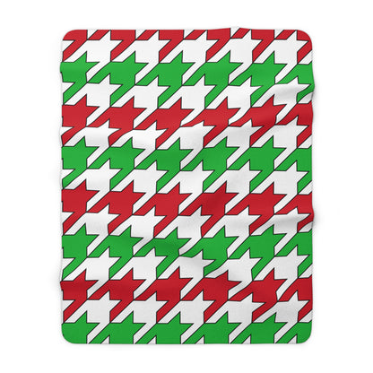 Burundi Retro Houndstooth Blanket Throw