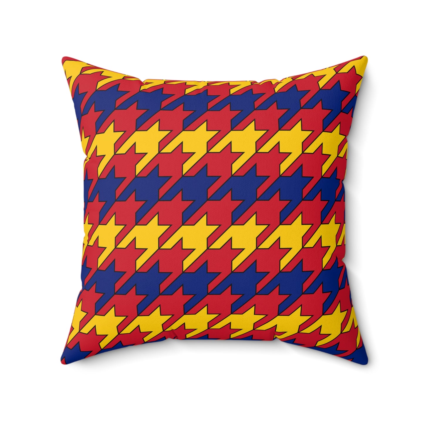 Venezuela Retro Houndstooth Cushion Pillow