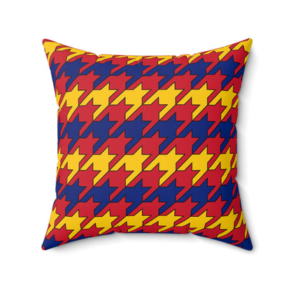 Venezuela Retro Houndstooth Cushion Pillow