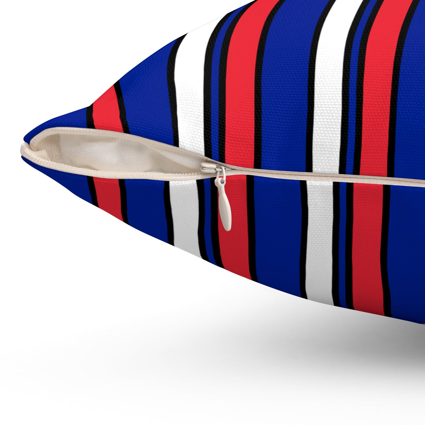 Sint Maarten Retro Stripes Cushion Pillow