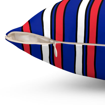 Sint Maarten Retro Stripes Cushion Pillow