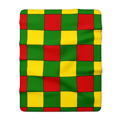 Togo Retro Check Blanket Throw