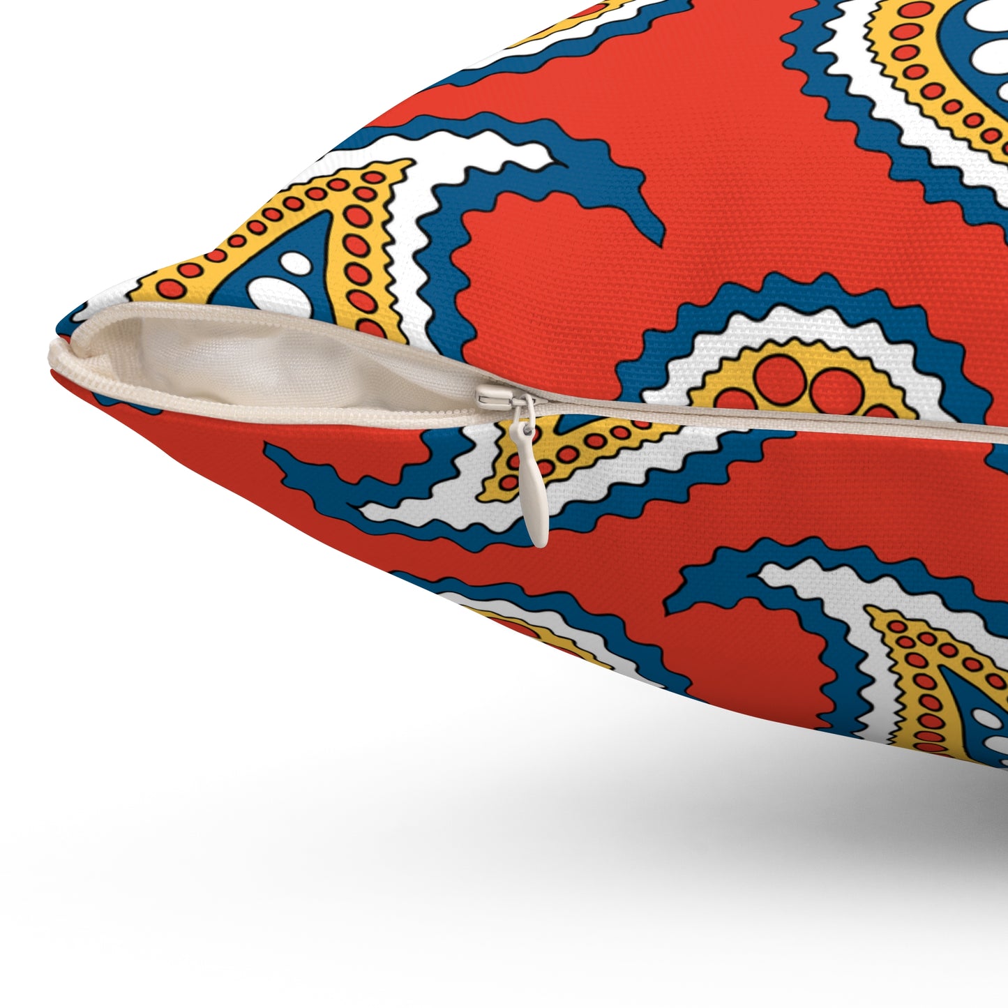 Kiribati Retro Paisley Cushion Pillow