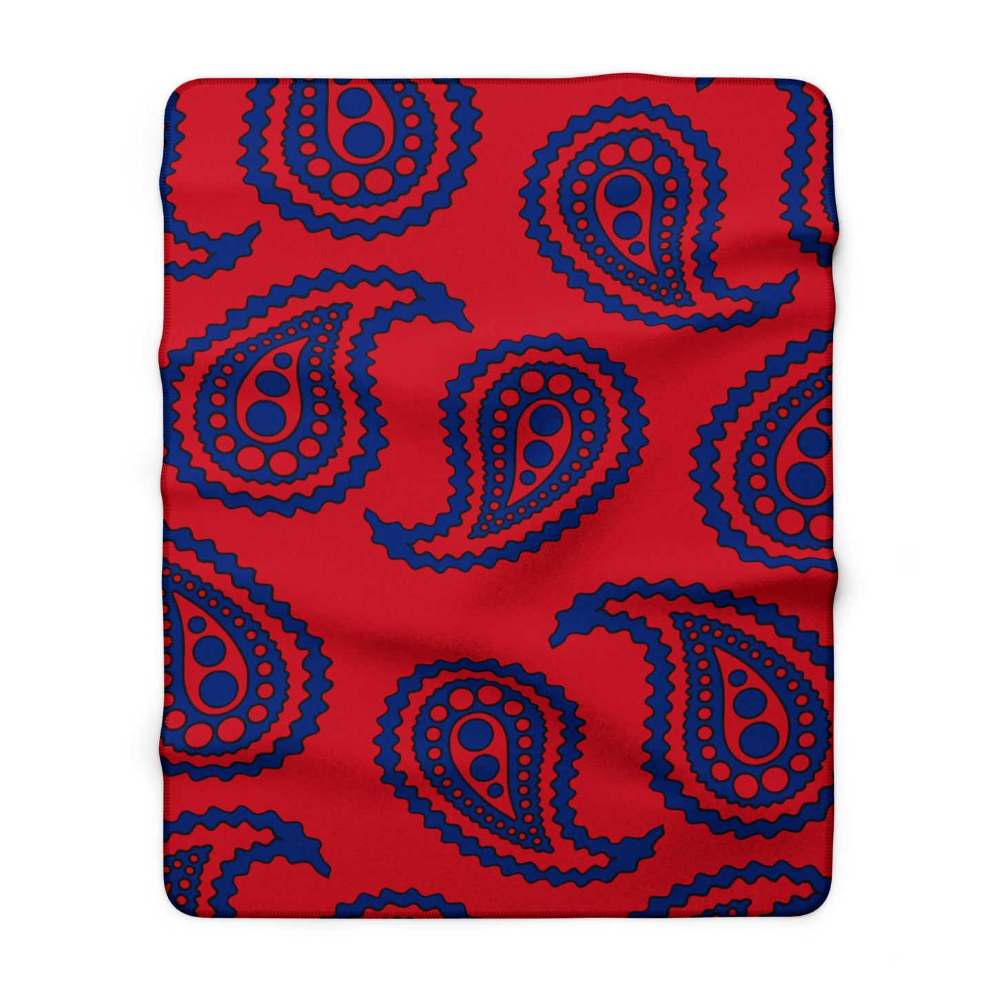 Samoa Retro Paisley Blanket Throw