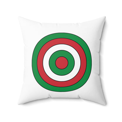 Italy Retro Target Cushion Pillow
