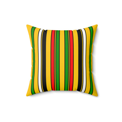 Mozambique Retro Stripes Cushion Pillow