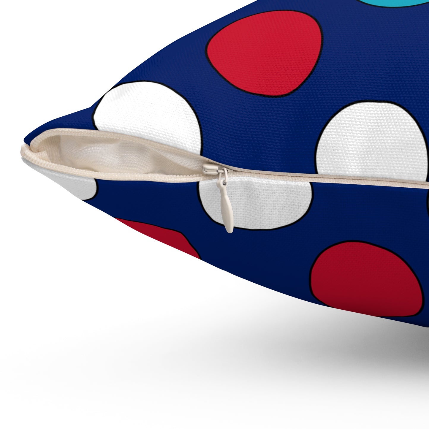Montserrat Retro Polka Dots Cushion Pillow