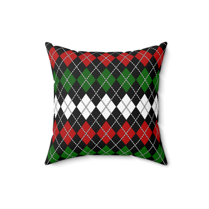 Kenya Retro Argyle Cushion Pillow