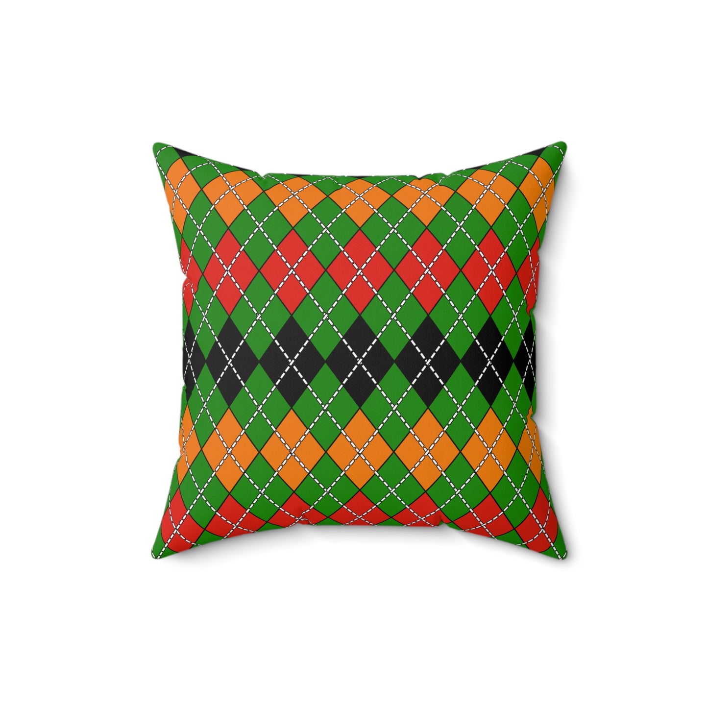 Zambia Retro Argyle Cushion Pillow