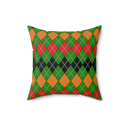 Zambia Retro Argyle Cushion Pillow