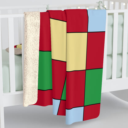 Eritrea Retro Check Blanket Throw