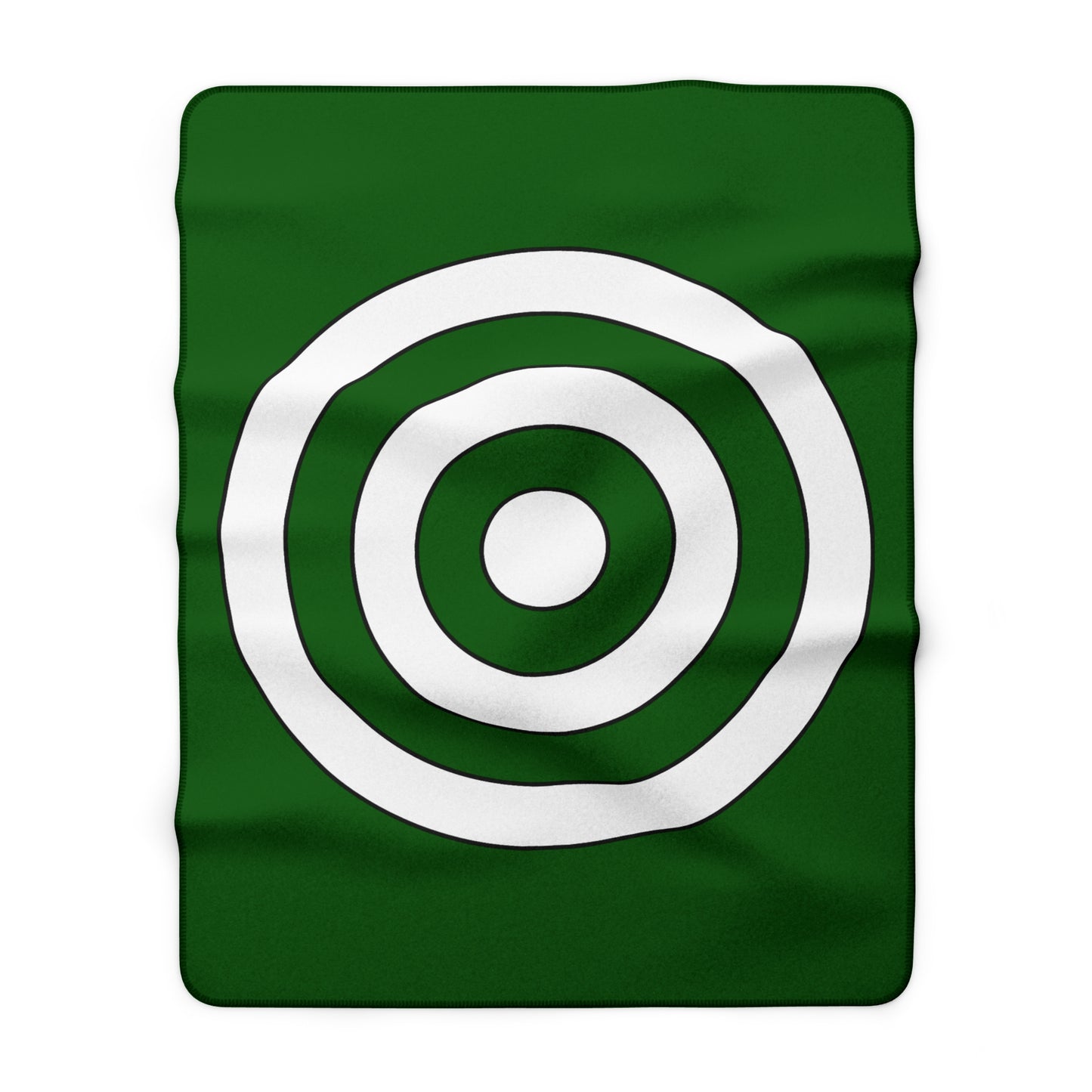 Pakistan Retro Target Blanket Throw