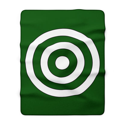 Pakistan Retro Target Blanket Throw