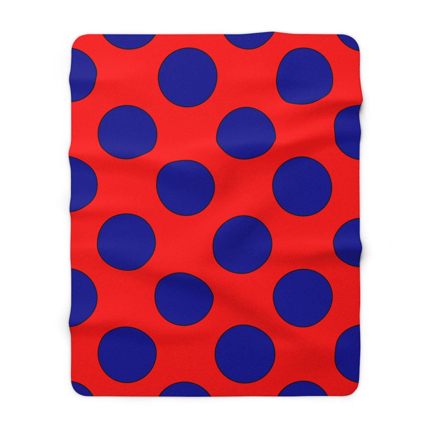 Taiwan Retro Polka Dots Blanket Throw