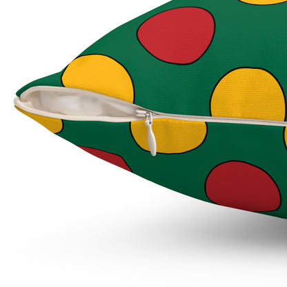 Lithuania Retro Polka Dots Cushion Pillow