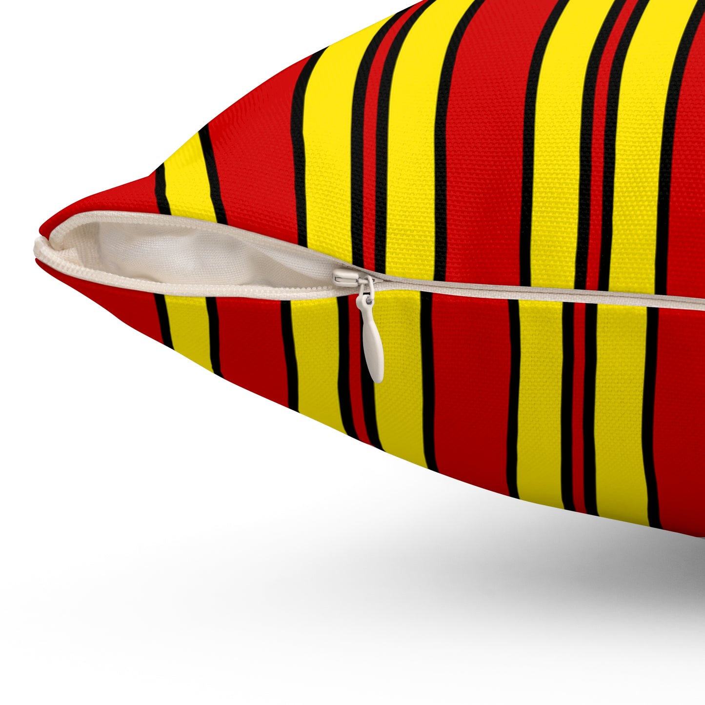 North Macedonia Retro Stripes Cushion Pillow