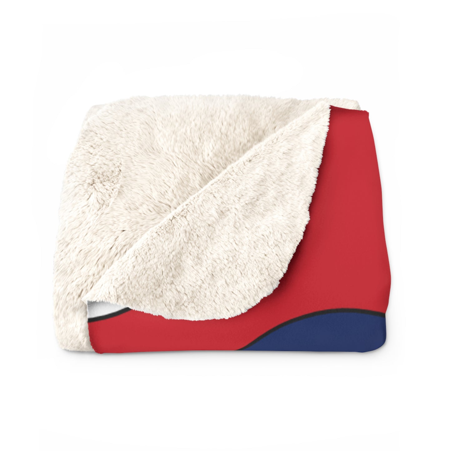 Lao Peoples Democratic Republic Retro Polka Dots Blanket Throw
