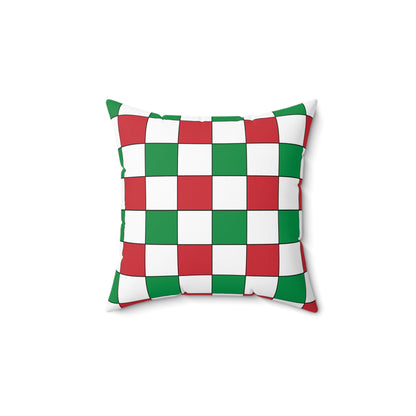 Italy Retro Check Cushion Pillow