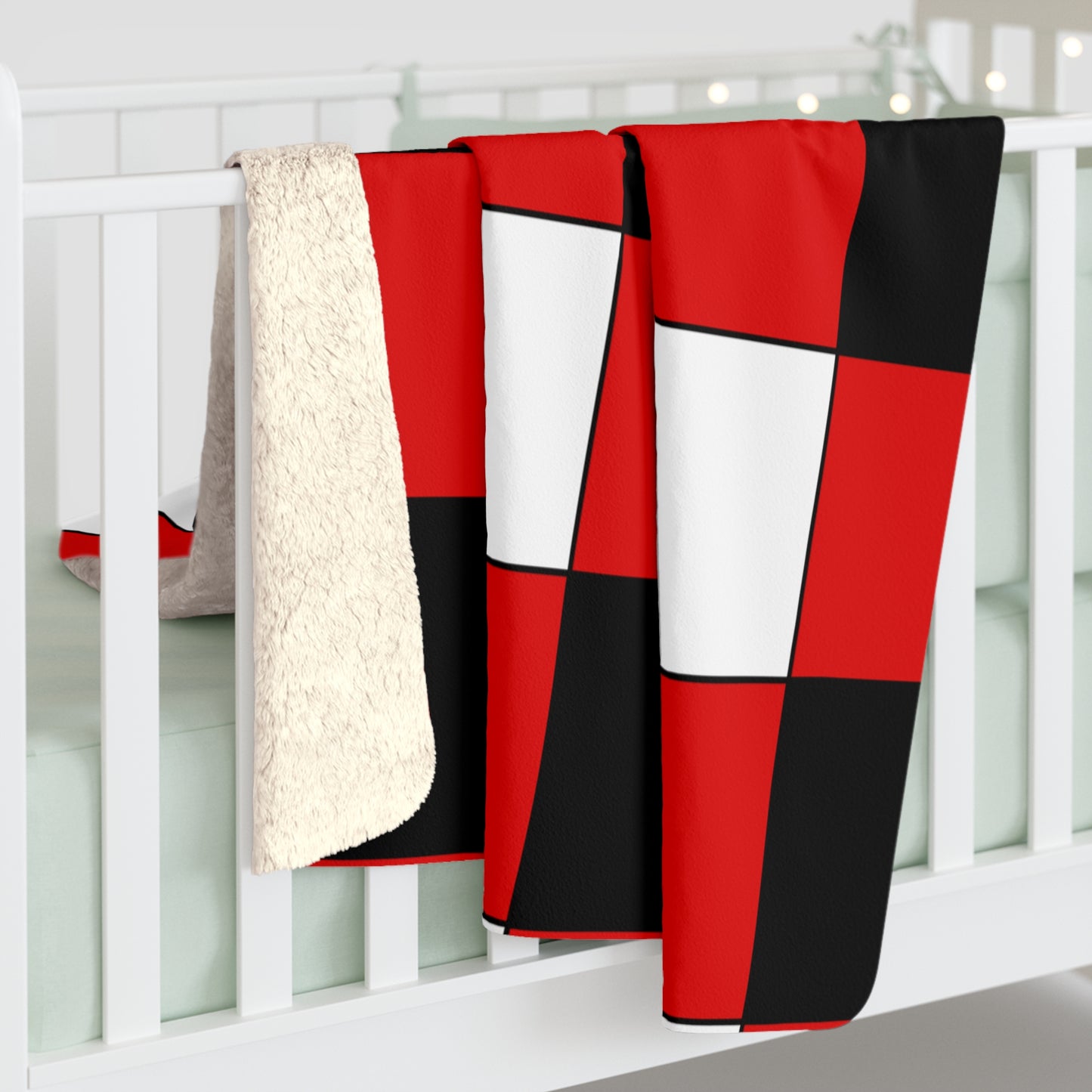 Trinidad And Tobago Retro Check Blanket Throw